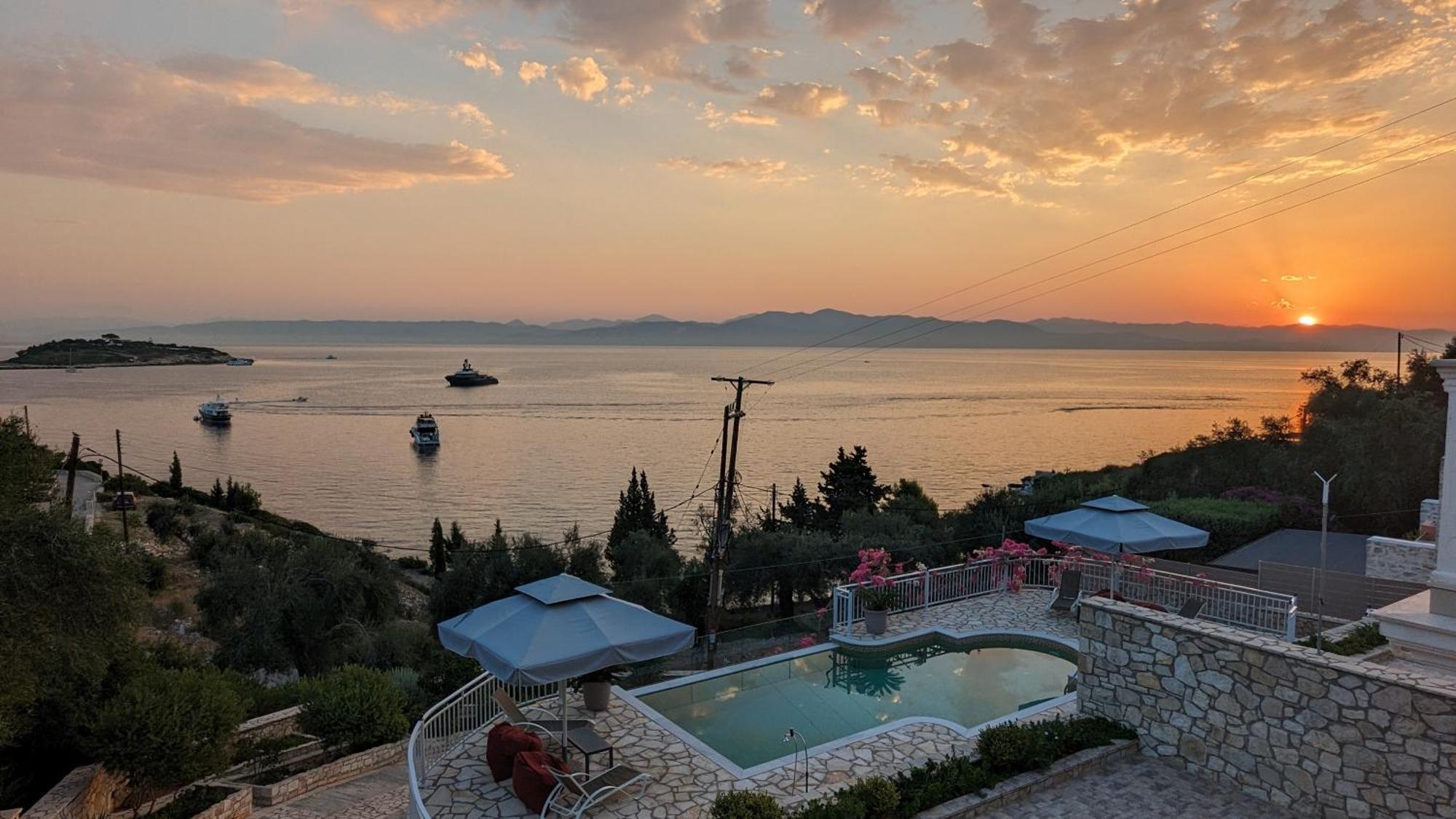 Villa Avgerini Paxos Gaios Cameră foto