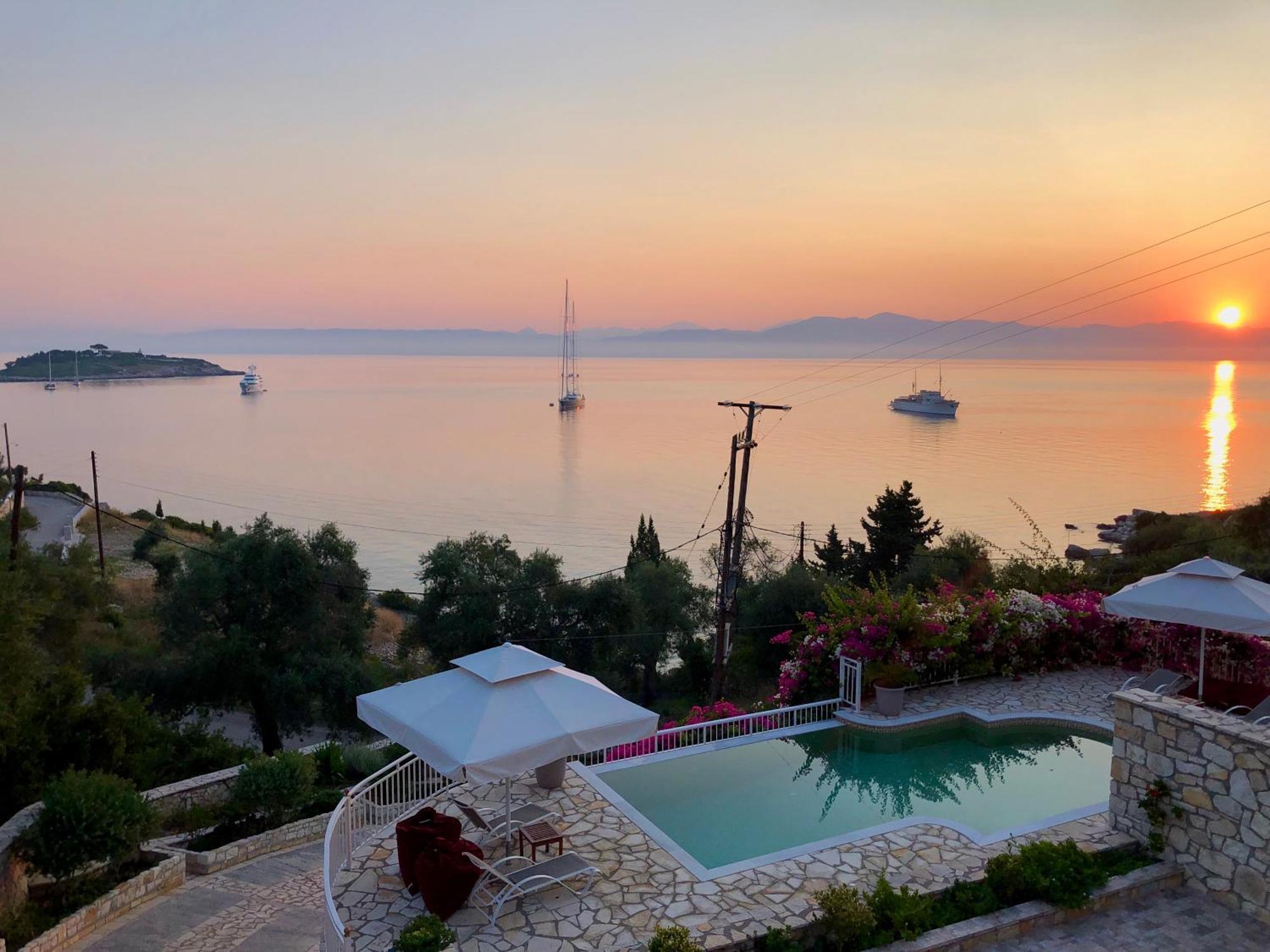 Villa Avgerini Paxos Gaios Cameră foto